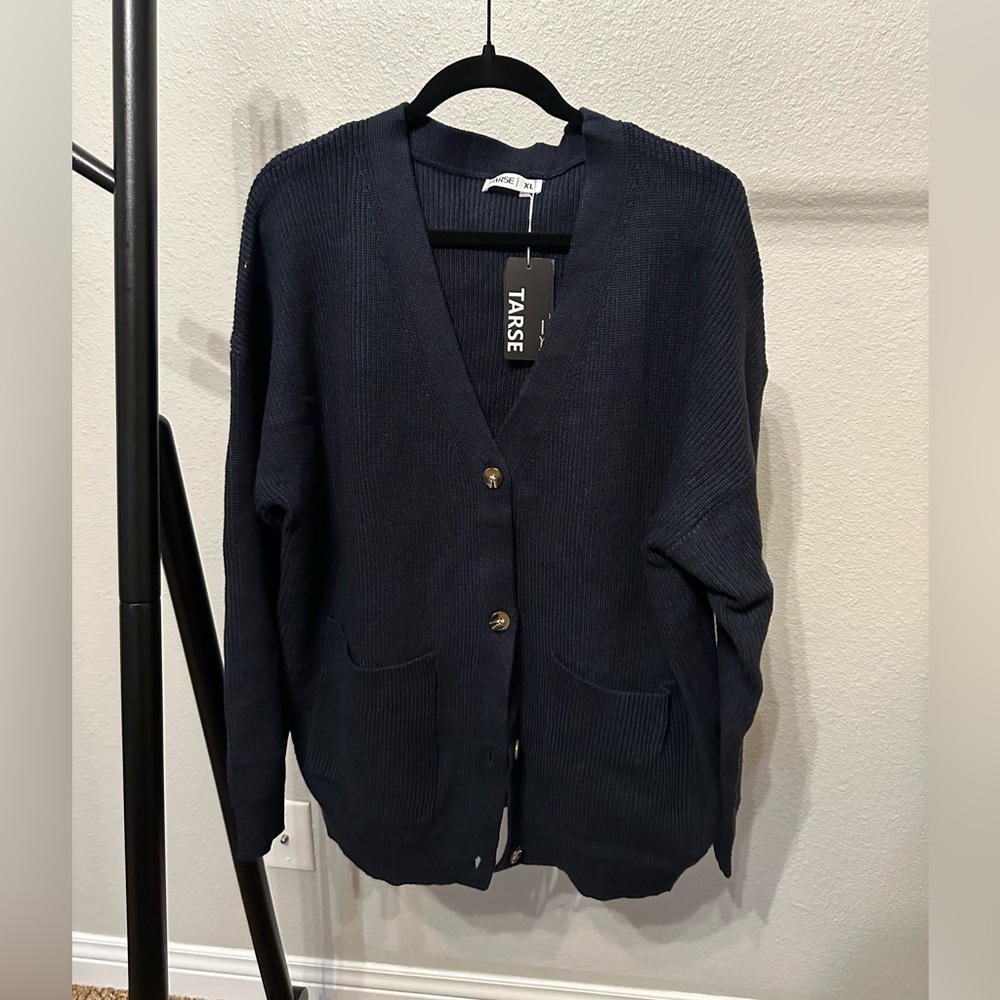NWT - TARSE Womens Oversized Cardigan Sweater XXL